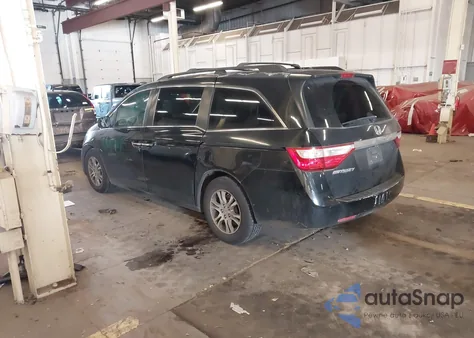 2011 Honda Odyssey Ex-L из США, поврежденный, VIN 5FNRL5H64BB004979